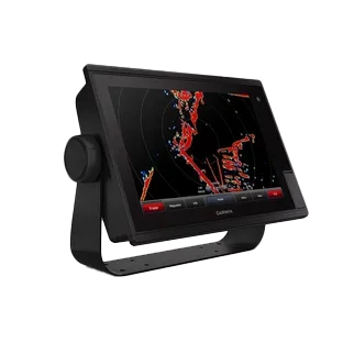 Garmin GPSMAP 1222 Touch marine chartplotter with touchscreen display and mounting bracket