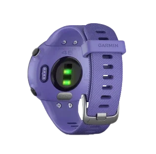 Garmin Forerunner 45S Iris smartwatch, purple strap
