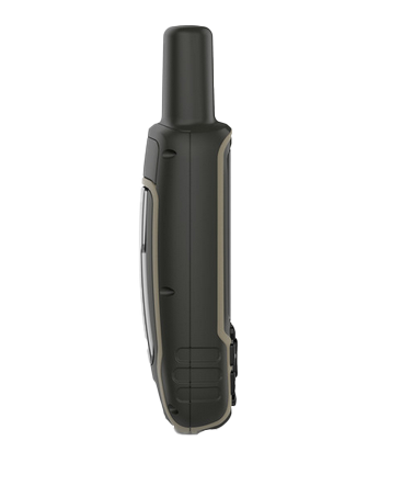 GPSMAP 64sx handheld GPS by Garmin with rugged olive-green body and tall antenna