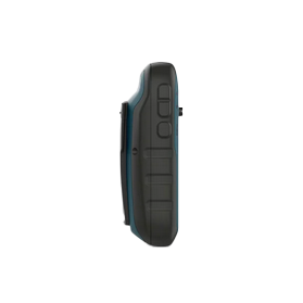 Garmin eTrex 22x GPS handheld with maps; rugged black body with blue accents