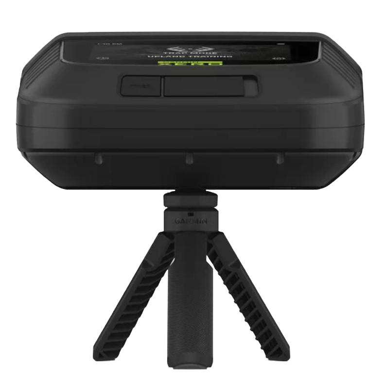 Garmin Xero S1 Trapshooting Trainer on tripod stand