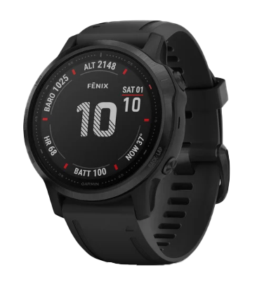 Garmin Fenix 6S Pro Black With Black Band (010-02159-13) by Garmin