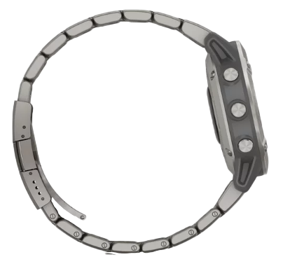 Garmin Fenix 6 Sapphire Titanium with Vented Titanium Bracelet (010-02158-22) by Garmin
