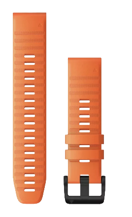 Garmin Quickfit 22 Watch Band Ember Orange Silicone (010-12863-01) by Garmin