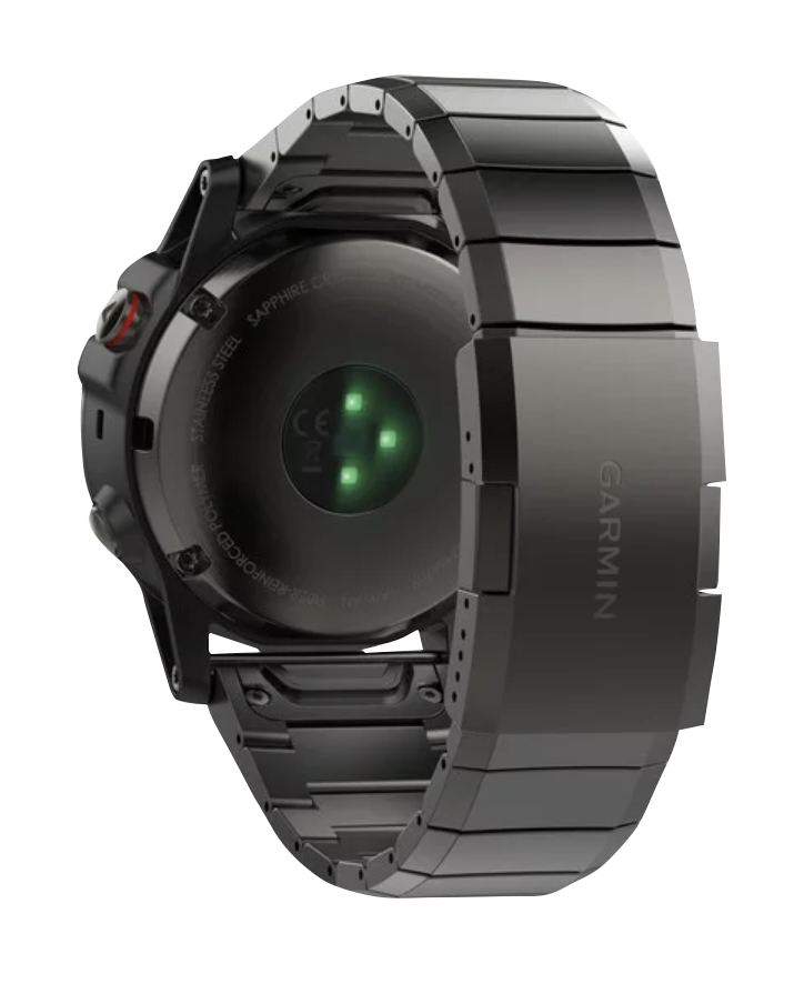 Garmin Fenix 5X, Slate Gray Sapphire w/ Metal Band, GPS Smartwatch (Garmin Certified Refurbished) by Garmin