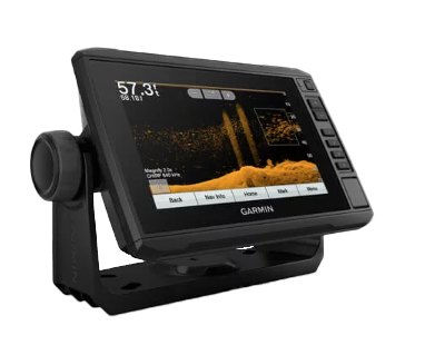 Garmin ECHOMAP 73cv UHD With U.S. LakeVU g3 And GT24HD-TM Transducer (010-02334-01) by Garmin