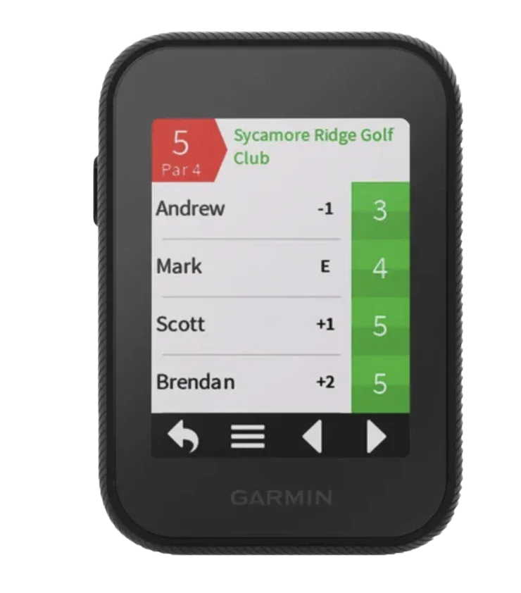 Garmin Approach G30 handheld golf GPS & rangefinder, certified refurbished, black