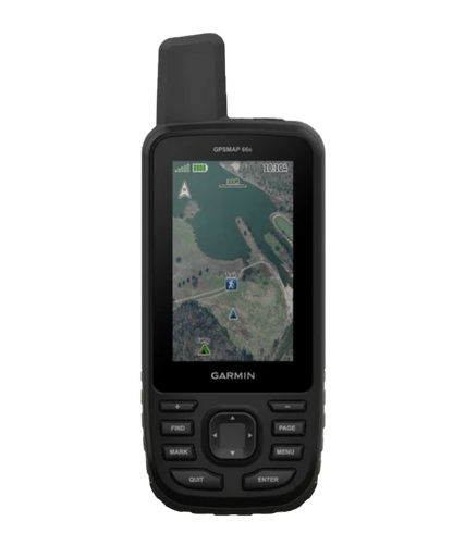 Garmin GPSMAP 66s, Handheld Outdoor/Trail GPS with TOPO Maps (Garmin Certified Refurbished) by Garmin