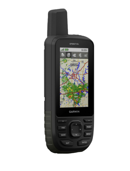 Garmin GPSMAP 66s, Handheld Outdoor/Trail GPS with TOPO Maps (Garmin Certified Refurbished) by Garmin