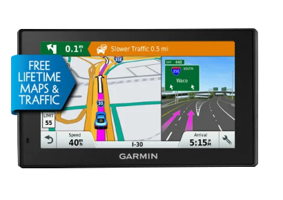 Garmin DriveSmart 50LMTHD 5-inch GPS navigator with free lifetime maps & traffic, certified refurbished