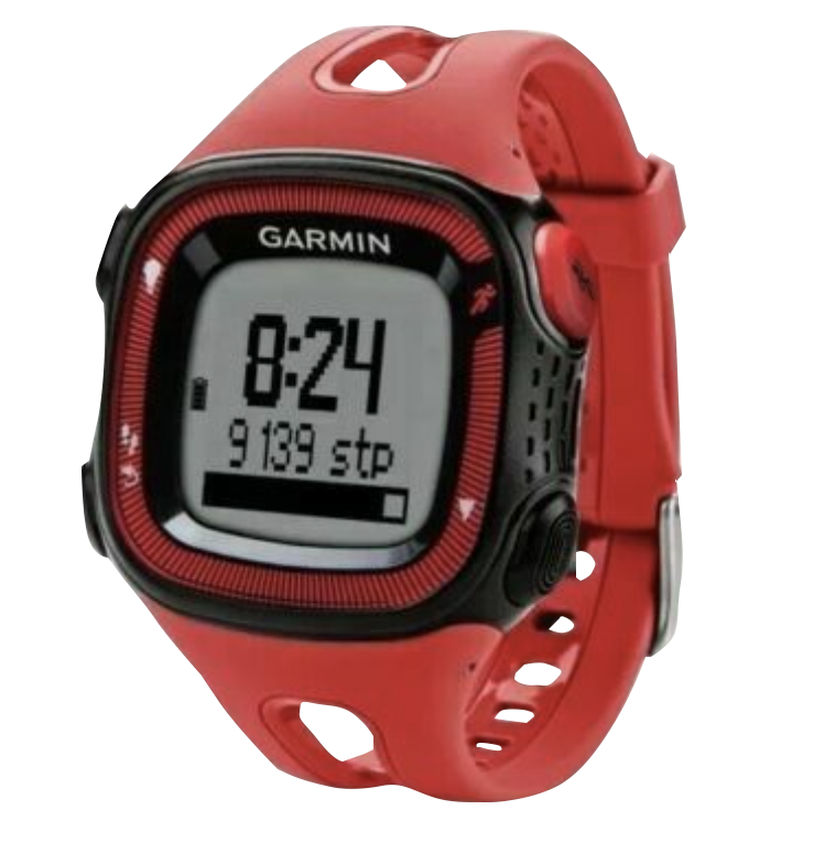 Garmin Forerunner 15 (Large), Red & Black, Fitness GPS Smartwatch for Runners (Garmin Certified Refurbished) by Garmin