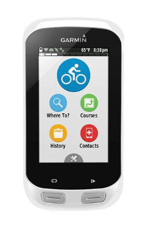 Garmin Edge Explore 1000 bicycle computer, white refurbished unit