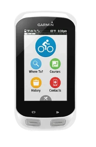 Garmin Edge Explore 1000 bicycle computer, white refurbished unit