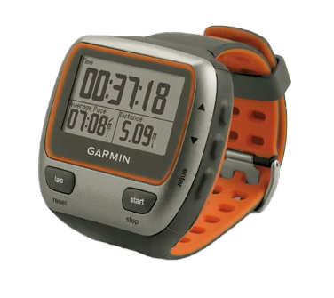 Garmin Forerunner 310XT fitness GPS smartwatch with orange strap