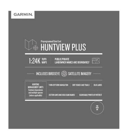 Garmin Huntview Plus Maps Montana microSD Card (010-12259-52) by Garmin