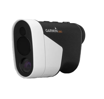 Garmin Approach Z80 golf rangefinder, white and black design, certified refurbished