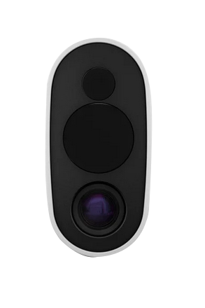 Garmin Approach Z80 golf rangefinder, refurbished, black with white bezel and purple lens