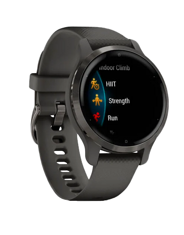 Garmin Venu 2s Slate Bezel with Graphite Case, GPS Smartwatch (Garmin Certified Refurbished) by Garmin