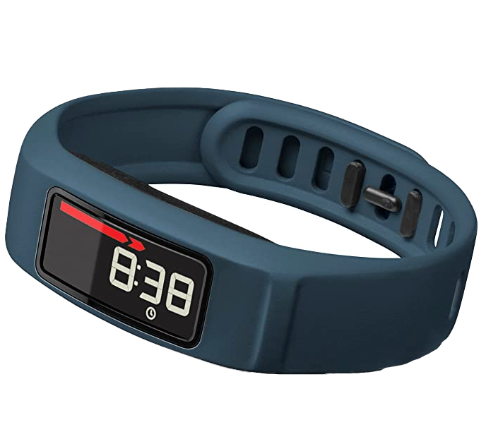Garmin Vivofit 2 navy fitness tracker band, certified refurbished