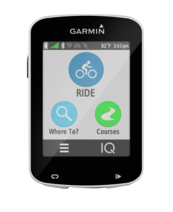 Garmin Edge Explore 820 bicycle computer, black with color touchscreen display, Garmin Certified Refurbished