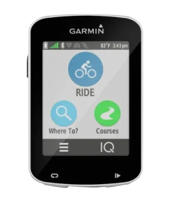 Garmin Edge Explore 820 bicycle computer, black with color touchscreen display, Garmin Certified Refurbished