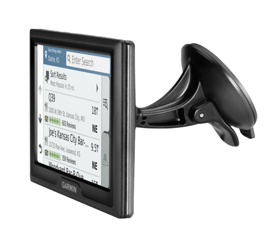 Garmin Drive 51 LMT-S GPS Navigator, 5-inch touchscreen, certified refurbished with suction mount
