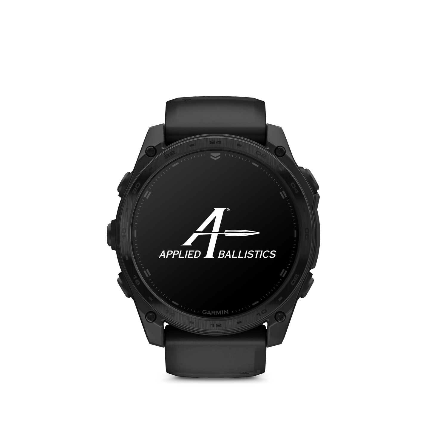 Garmin Tactix 8 AMOLED 51mm smartwatch, black with Applied Ballistics display