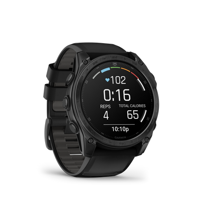 Garmin Tactix 8 AMOLED, 51mm, with Applied Ballistics Ultralight Solver (010-03406-00) by Garmin