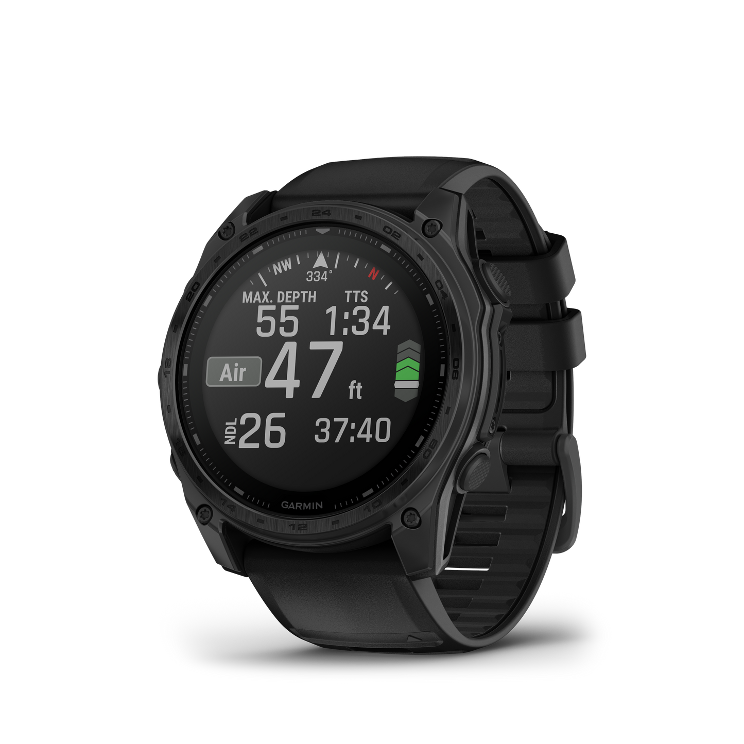 Garmin Tactix 8 Solar Elite, 51mm, with Applied Ballistics Elite Solver (010-03407-10) by Garmin