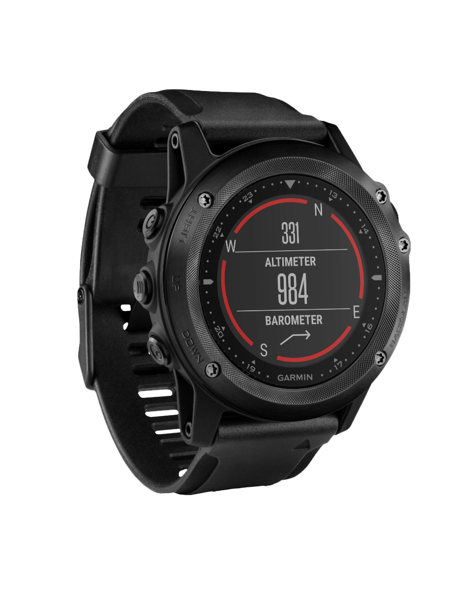 Garmin Tactix Bravo Black smartwatch with silicone band (010-01338-0C) from Garmin brand rugged wearable