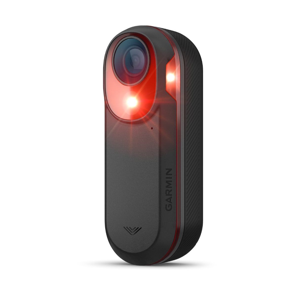 Garmin Varia RCT715 bicycle rear light with camera, dark gray with red accents