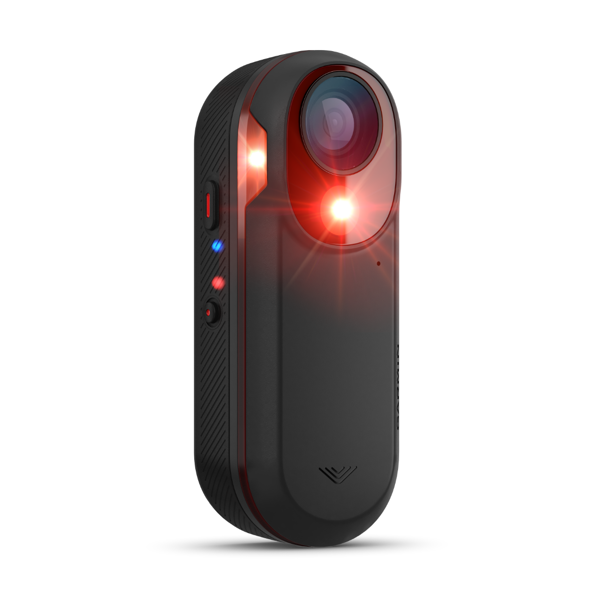 Garmin Varia RCT715 rear radar taillight; black with red LEDs.