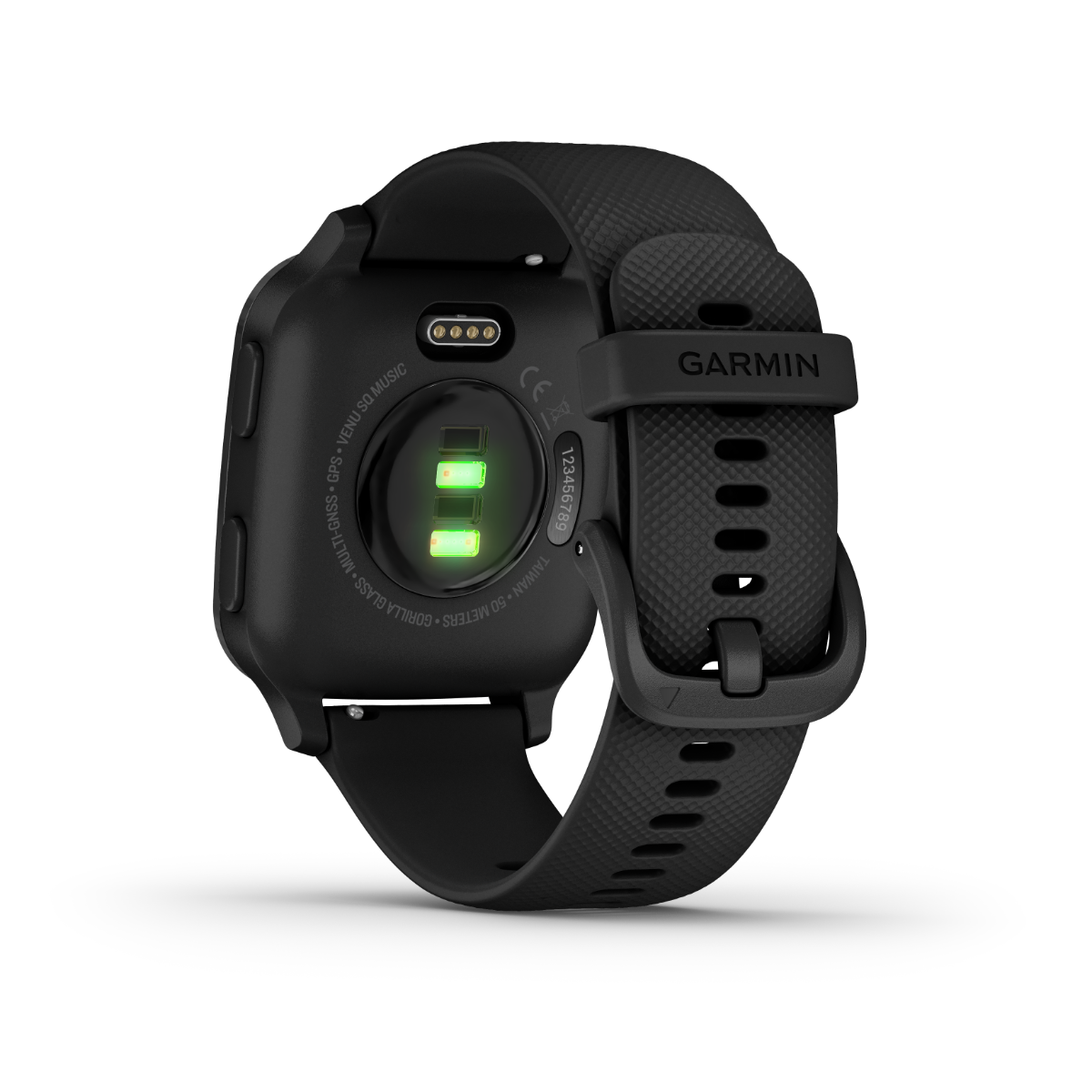 Garmin Venu Sq Music, Black (010-02426-00) by Garmin