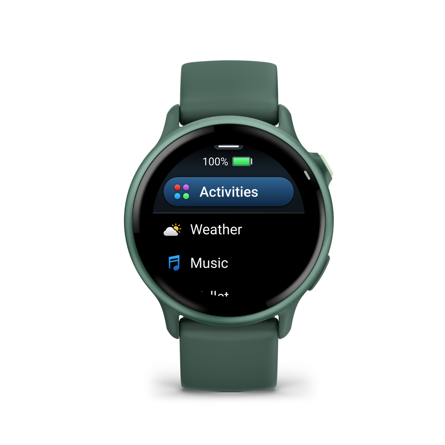 Garmin Vivoactive 6, Metallic Jasper Green with Jasper Green Band (010-02985-02) by Garmin
