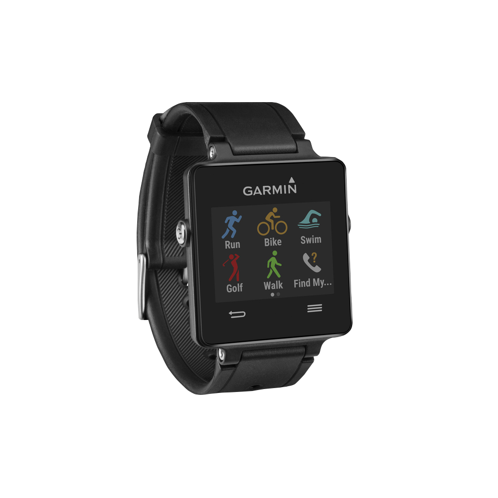 Garmin Vivoactive, Black Bundle, GPS Smartwatch (Garmin Certified Refurbished) by Garmin
