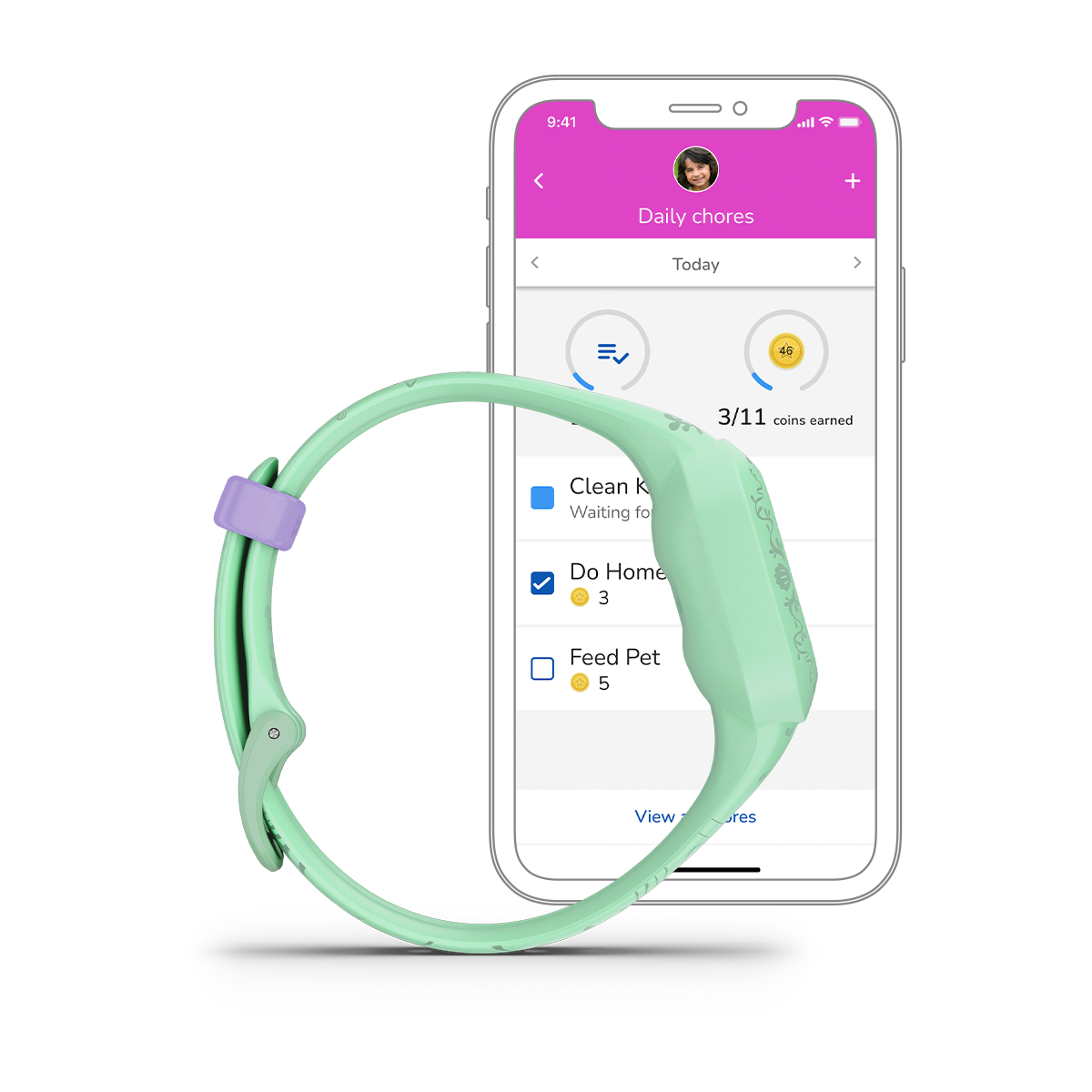 Garmin Vívofit jr. 3, montre noire Cosmic pour enfants (reconditionnée et certifiée Garmin)