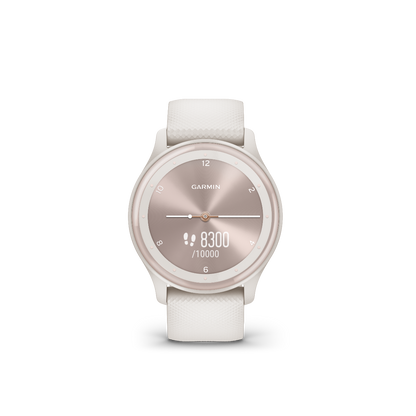 Garmin Vivomove Sport Ivory With Peach/Gold Accents (010-02566-01) by Garmin