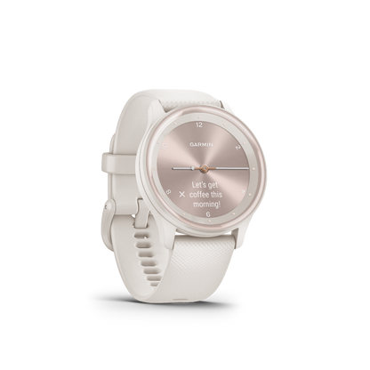 Garmin Vivomove Sport Ivory With Peach/Gold Accents (010-02566-01) by Garmin