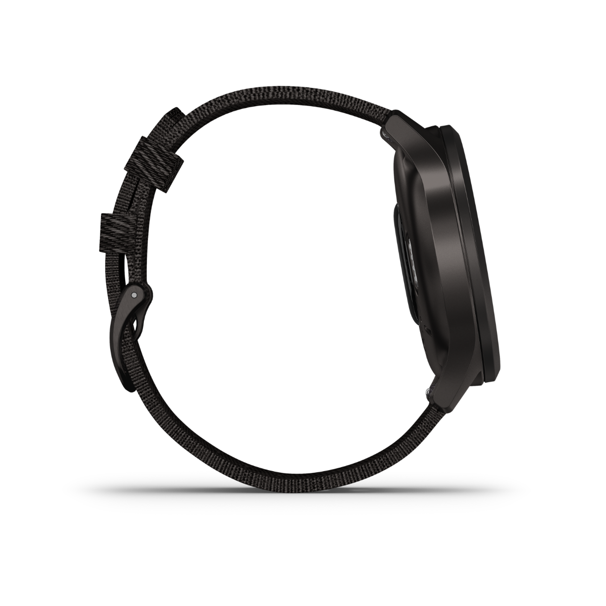 Garmin Vívomove Style, Graphite with Black Pepper Woven Nylon Band, GPS Smartwatch (Garmin Certified Refurbished) by Garmin