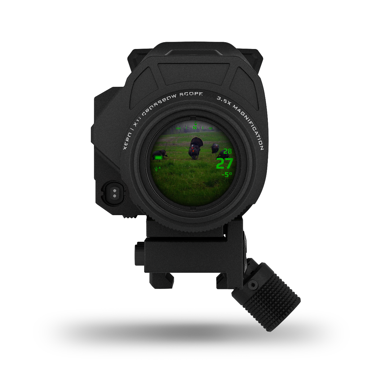 Garmin Xero X1i crossbow scope, black, 3.5x magnification