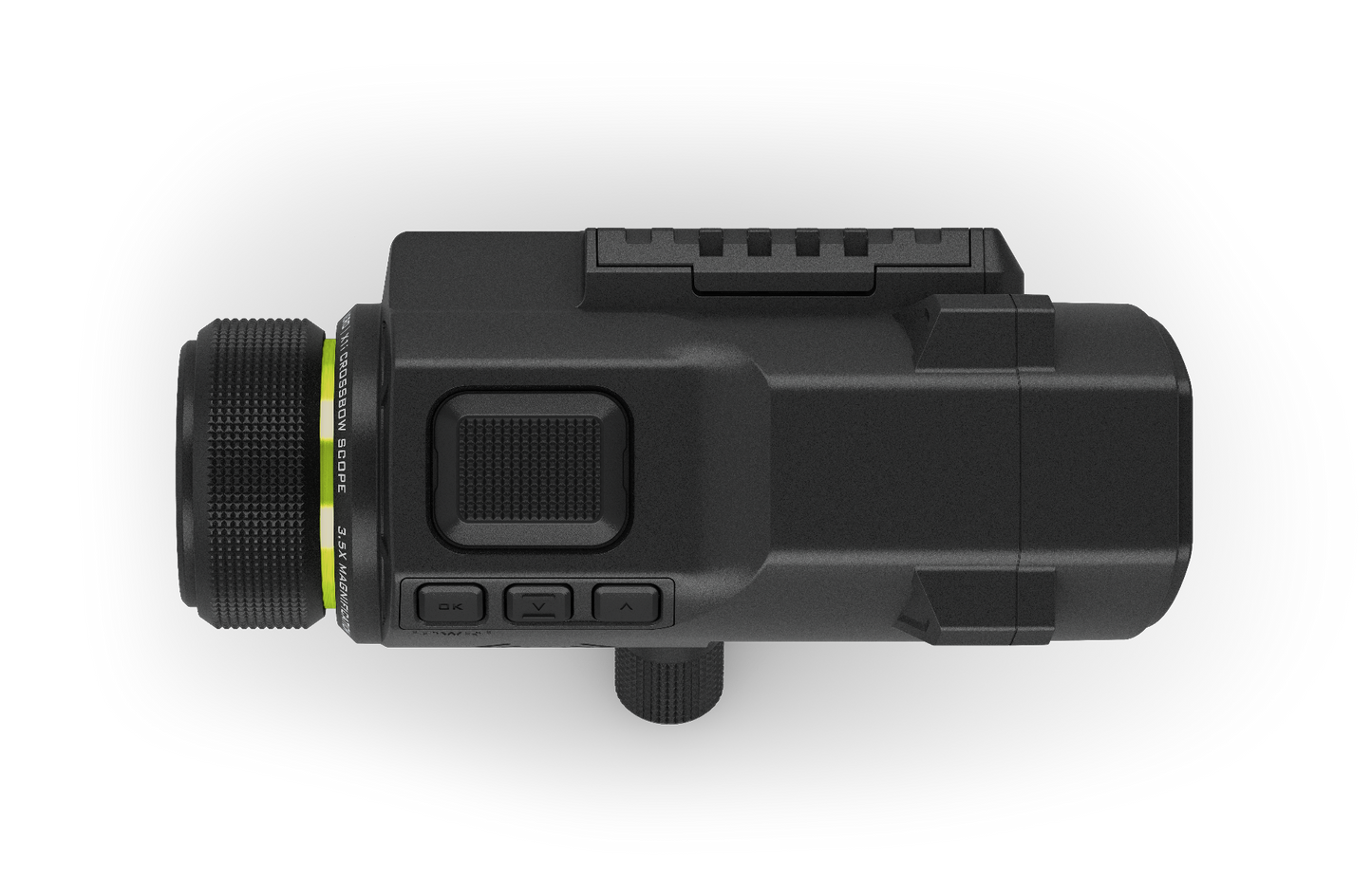 Garmin Xero X1i Crossbow Scope black with lime-green accent ring