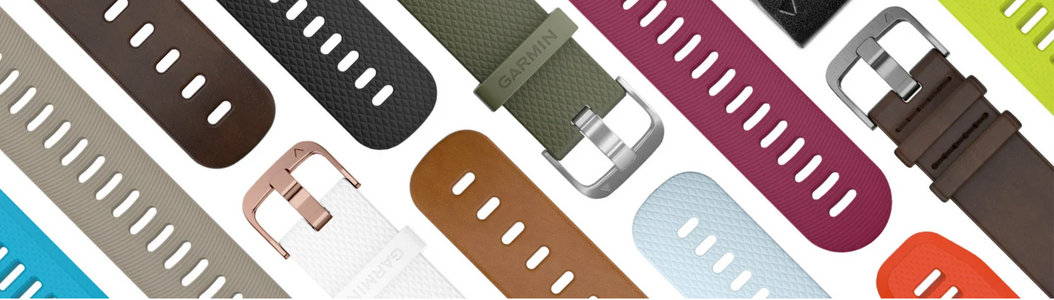 Explore a vibrant selection of Garmin Accessories for Smartwatches and Wearables, enhancing your device experience.