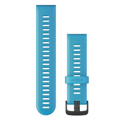 Garmin Forerunner Watch Bands (22 mm) Blue with Slate Hardware (010-11251-2D)
