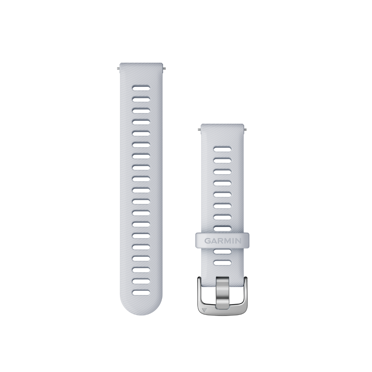Garmin Quick Release Bands (18 mm) Whitestone with Silver Hardware (010-11251-3F)