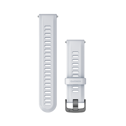 Garmin Forerunner Watch Bands (22 mm) Whitestone with Slate Hardware (010-11251-3T) by Garmin