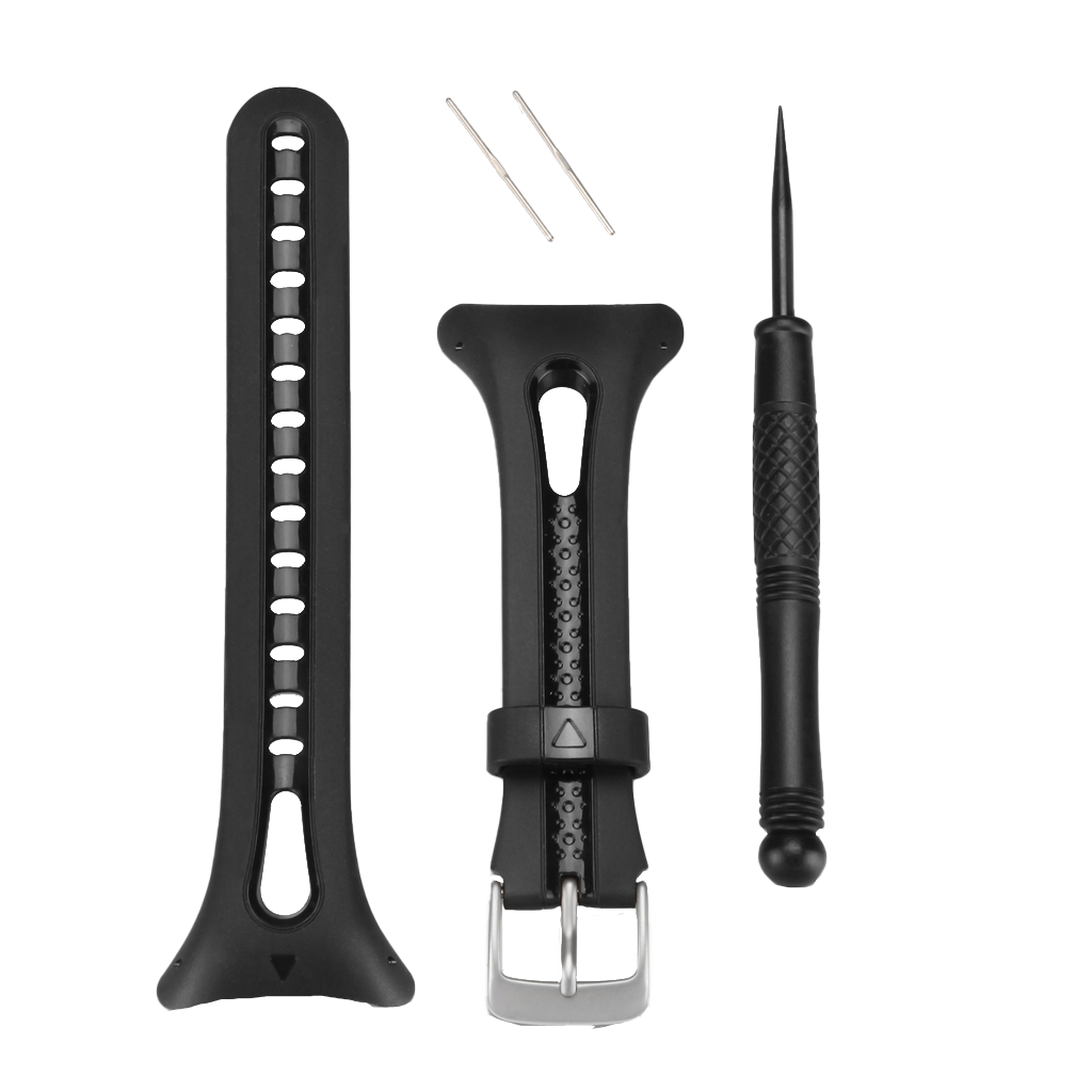 Garmin Watch Band - Large (for Forerunner 10/15, Black)