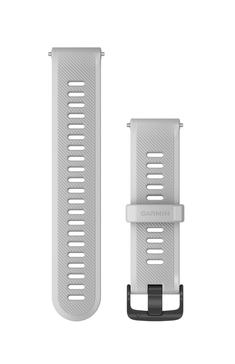 Garmin 745 Replacement Watch Strap, Slate Hardware with Whitestone Band (010-11251-9E)