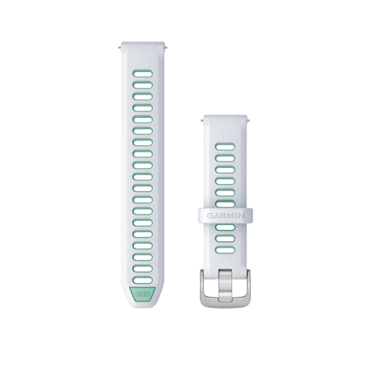 Garmin Quick Release Bands (18 mm) Whitestone/Neo Tropic with Silver Hardware (010-11251-A4) by Garmin