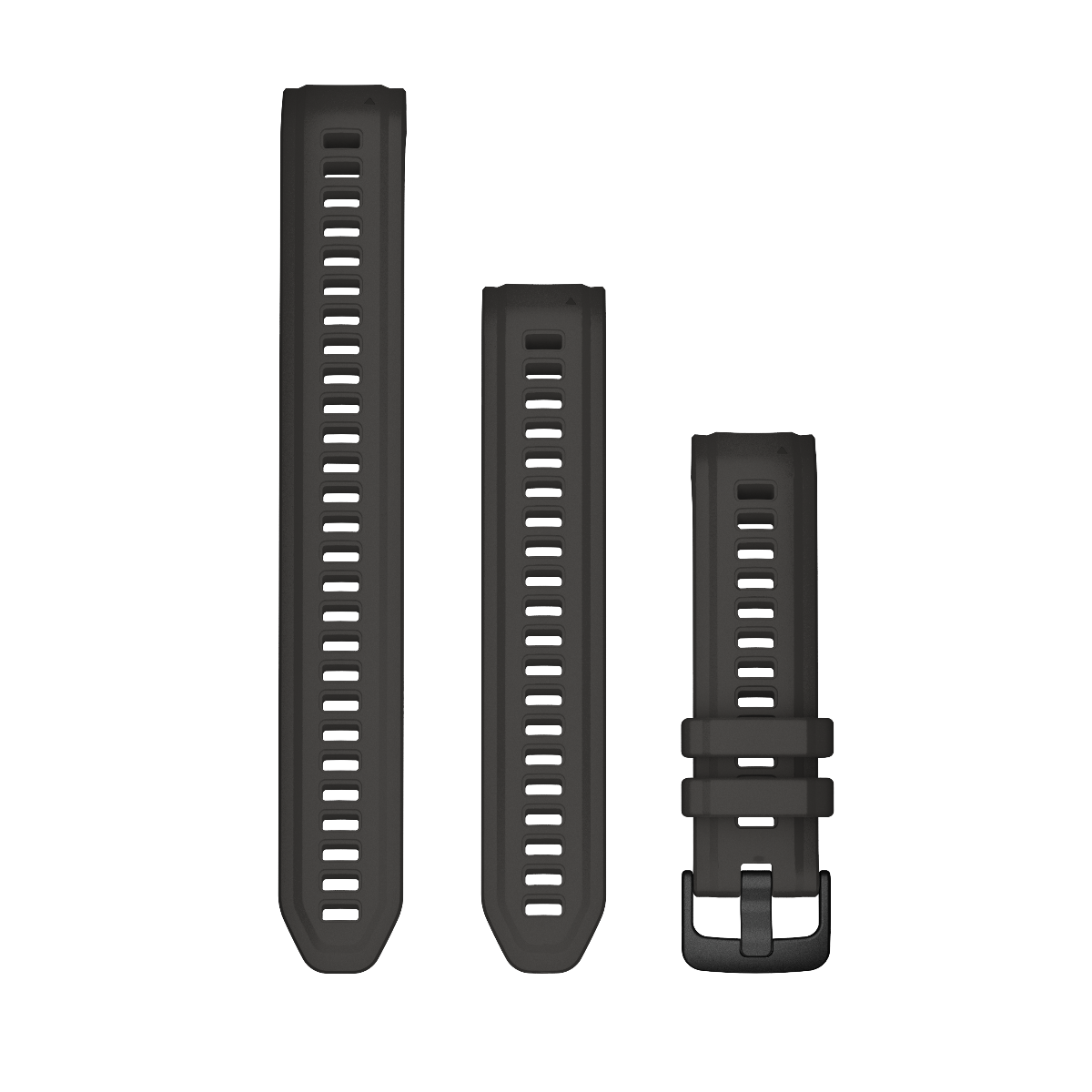Garmin 20mm Graphite Silicone Watch Bands (010-13104-00)