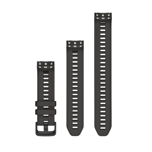 Garmin 20mm Graphite Silicone Watch Bands (010-13104-00) by Garmin